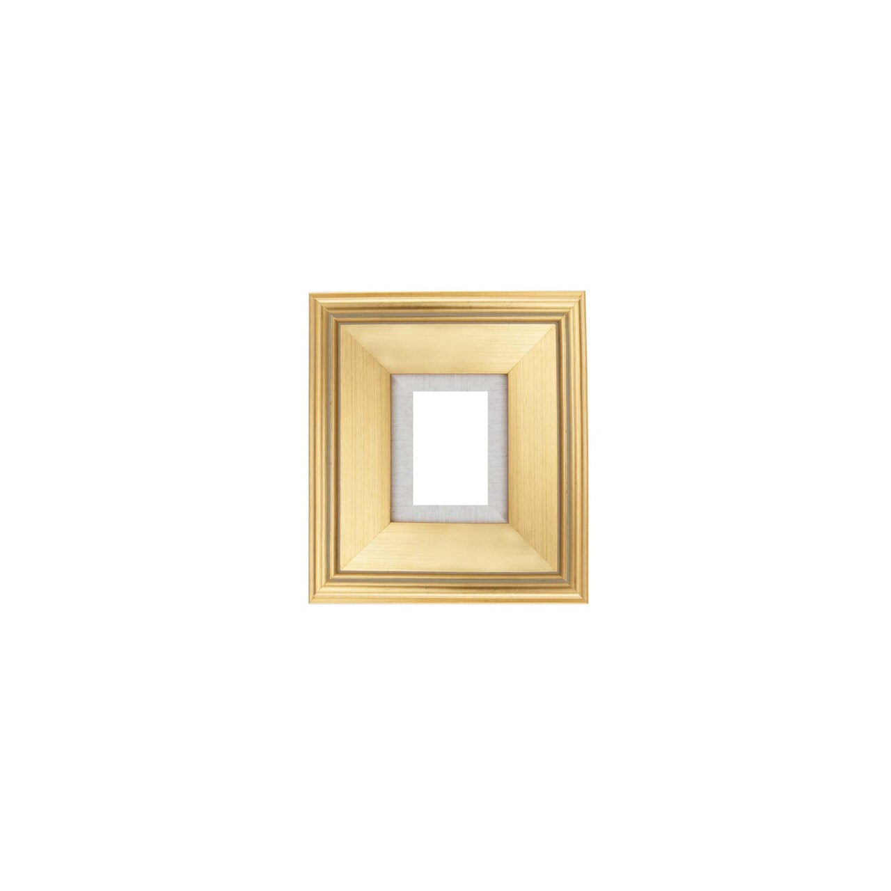 Creative Mark Elegant Plein Aire Gold Frame with Linen Liner | Ornate Picture Frames | High-End Open-Back Frame | Vintage Photo Frame | Gessoed Wood | 3-inch Wide Moulding | No Glass or Backing